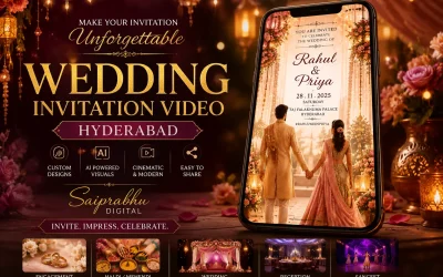 Invitation Video Maker in Hyderabad